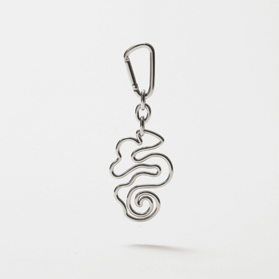 MONOGRAM BAG CHARM