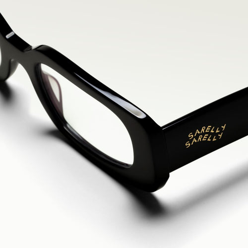 Black Lentes de vista con graduación y filtro luz azul