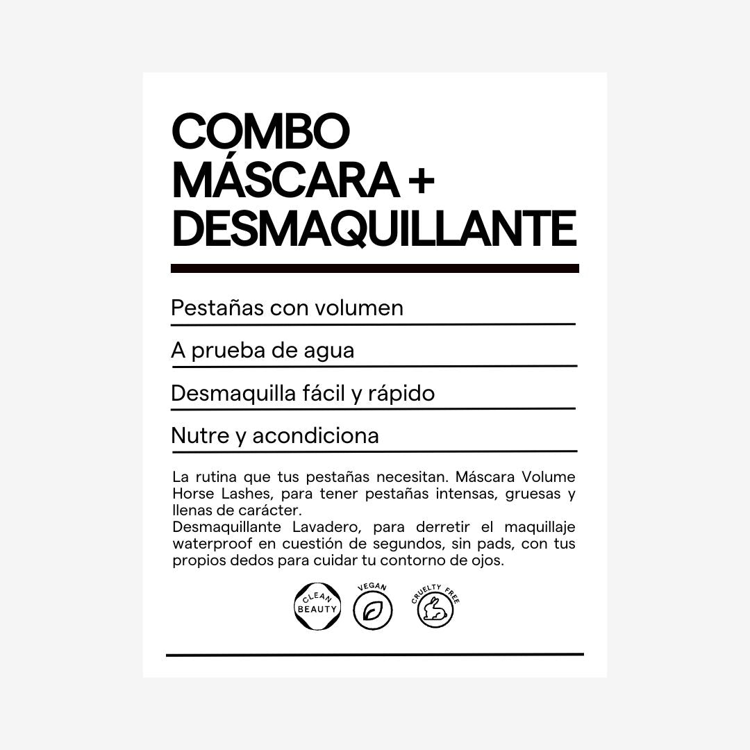 Máscara Voluminizante y Desmaquillante