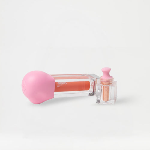 Lip Combo Eggplant y Gloss Apricot