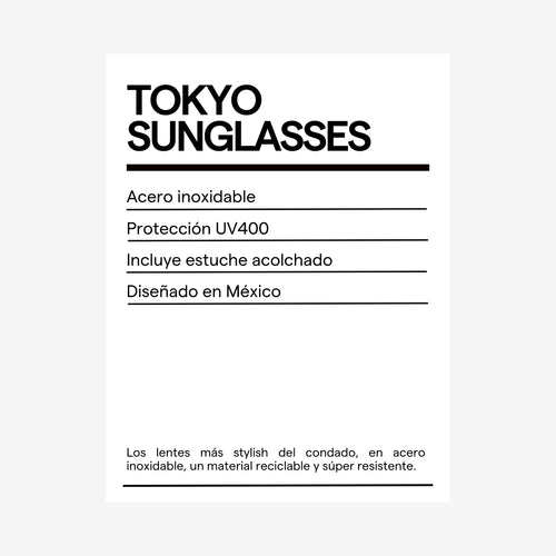 TOKYO SUNGLASSES