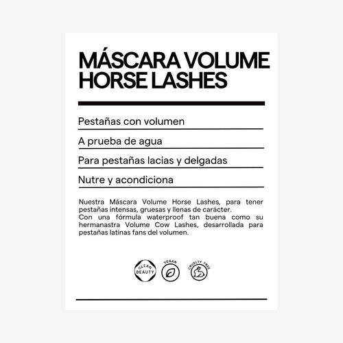 KIT PR - VOLUME HORSE LASHES