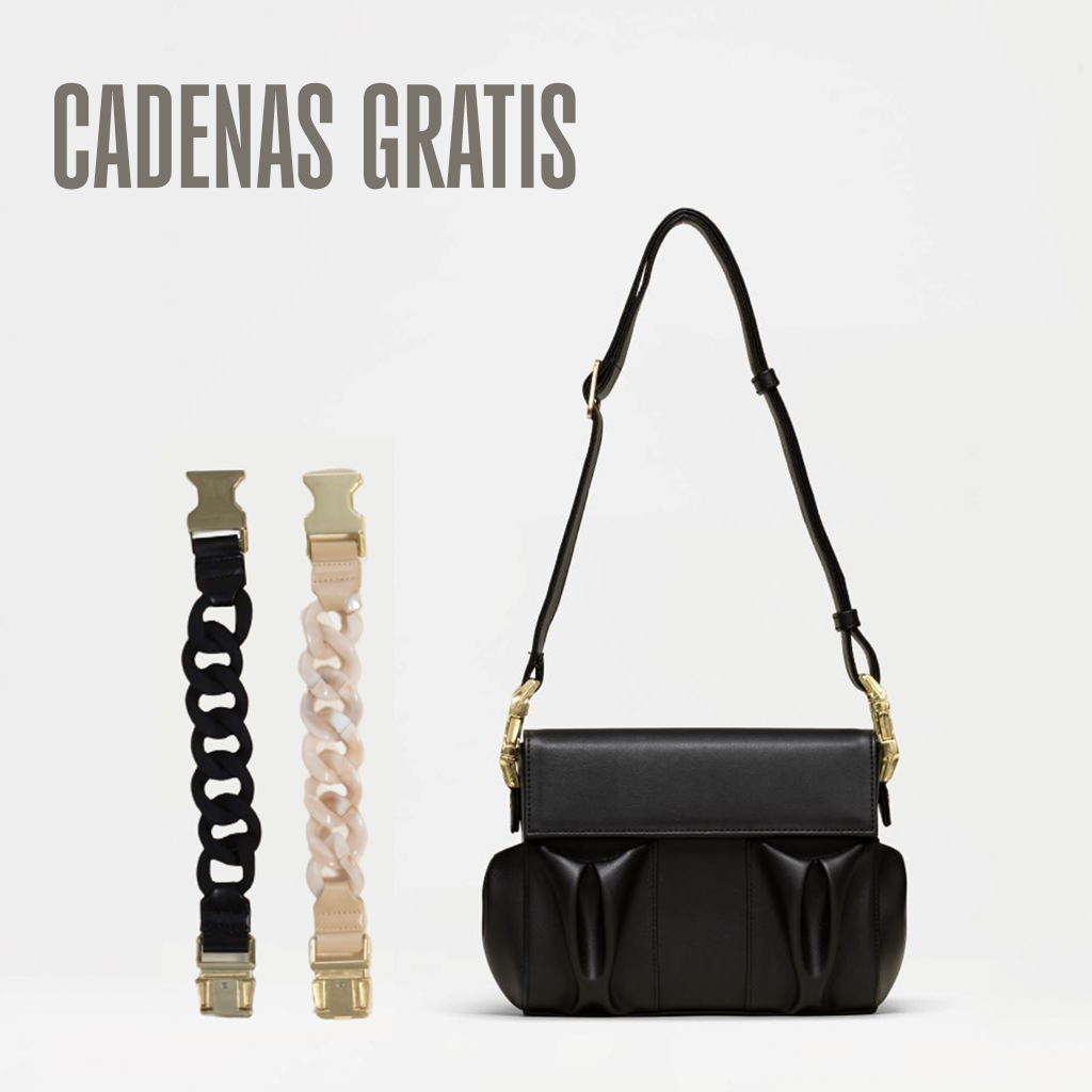 Everyday Bag Black con 2 Cadenas GRATIS