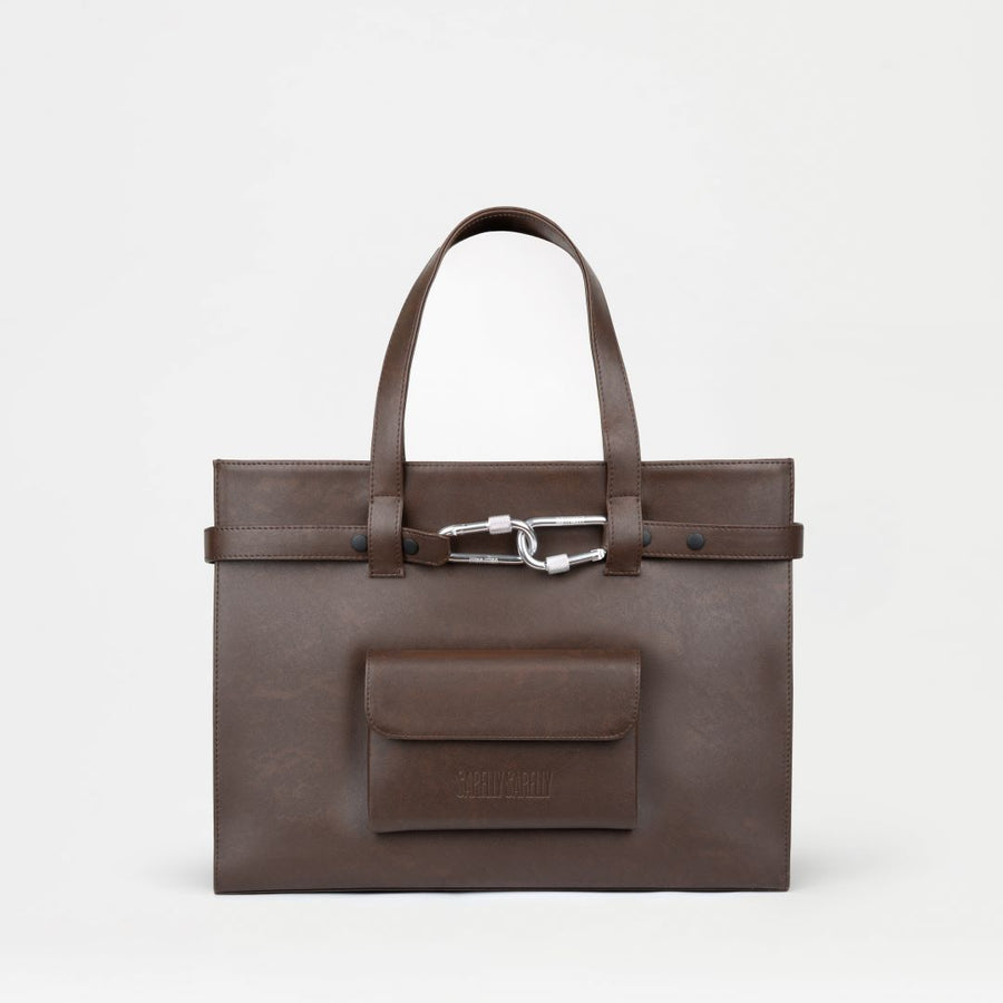 CARGO TOTE 100% PIEL DE NOPAL