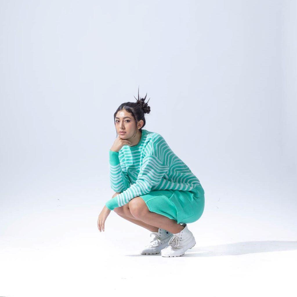 Cargo Knit Shorts Mint - L/XL