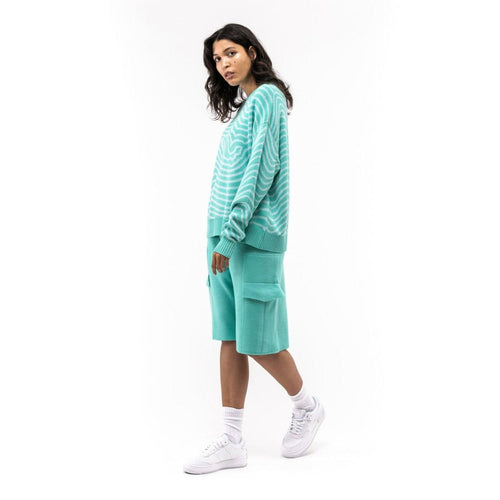 Cargo Knit Shorts Mint - L/XL