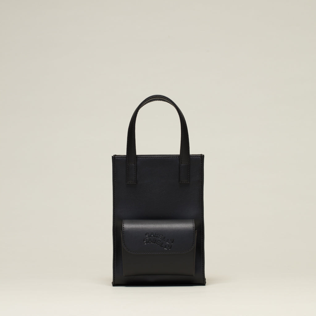 Mini Cargo Tote Black (nopal)