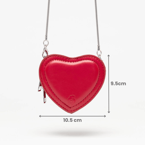 Black con Cardio Baby Bag Red