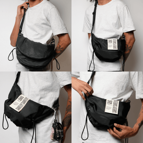 Wabi Bum Bag y Tote Black