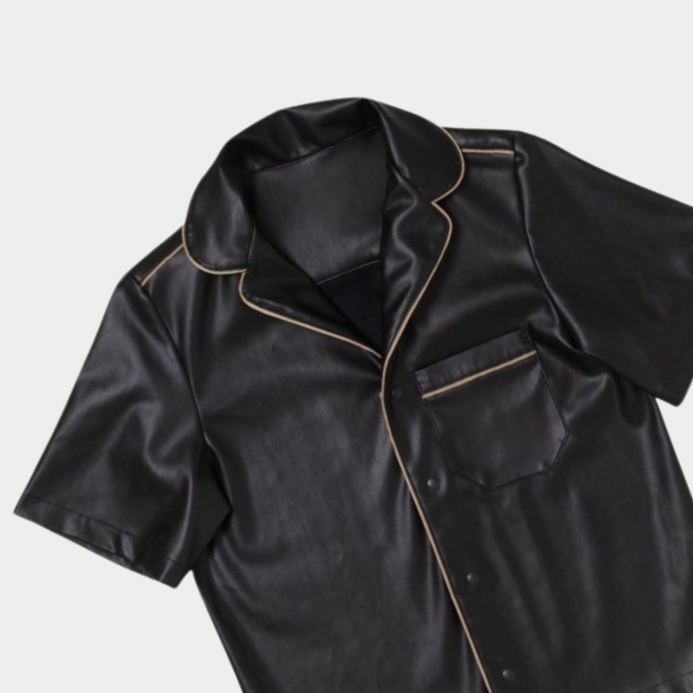 Sexy Shirt Piel Black - XS/S