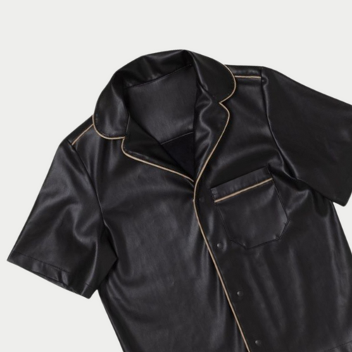 Sexy Shirt Piel Black - XS/S