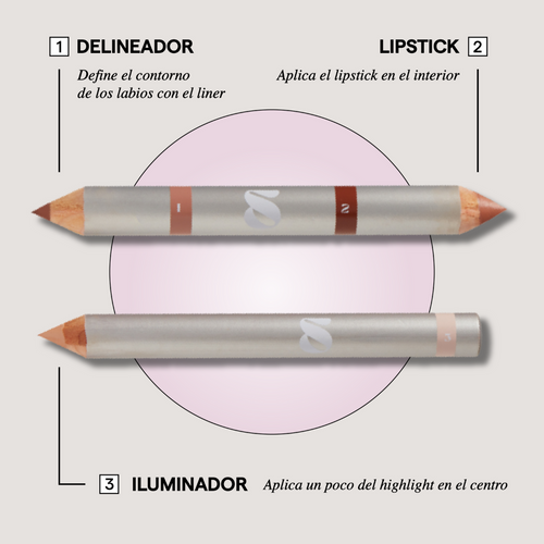 Lip Combo Tamarind y Gloss Carajillo