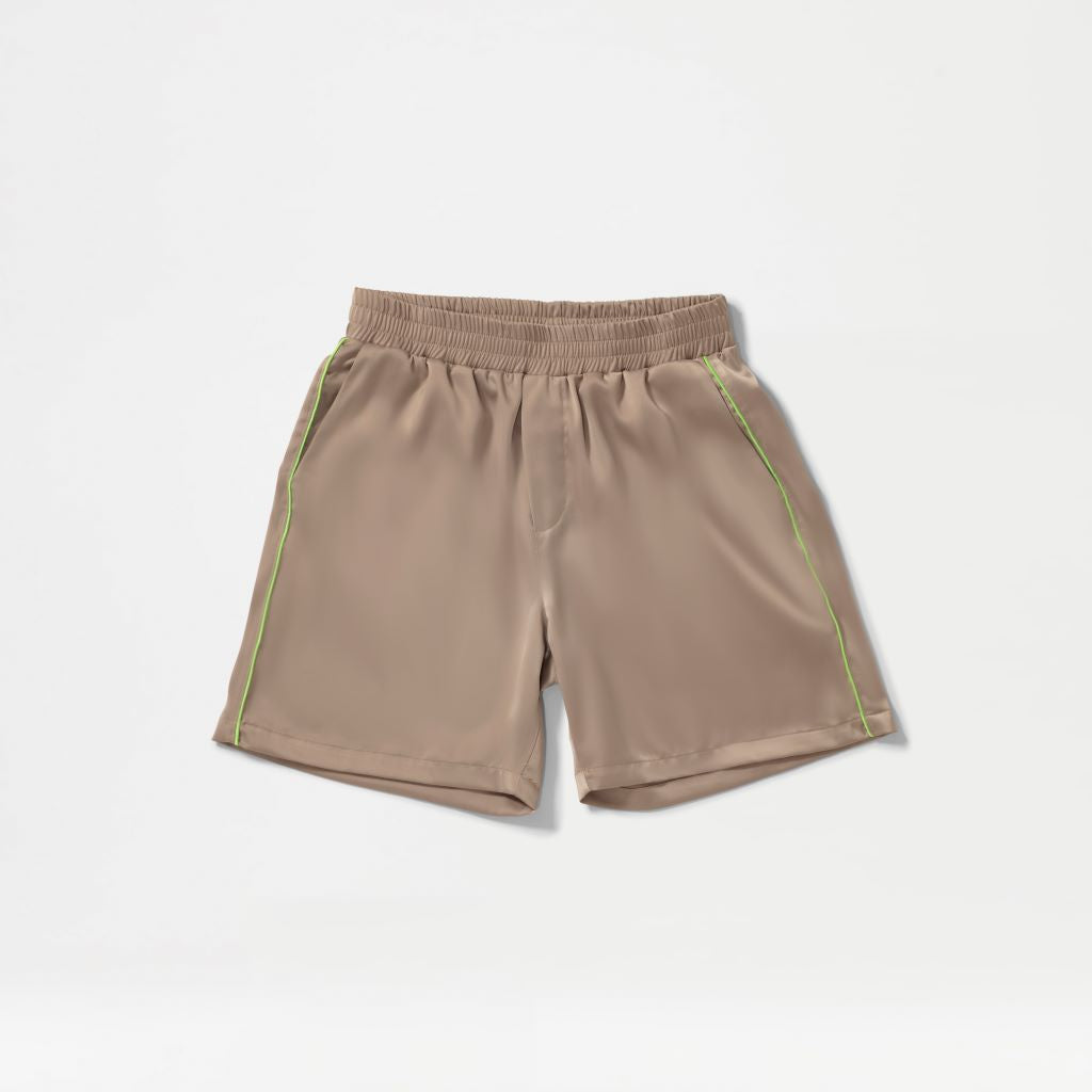 Go-to Shorts Satén Beige - XS/S