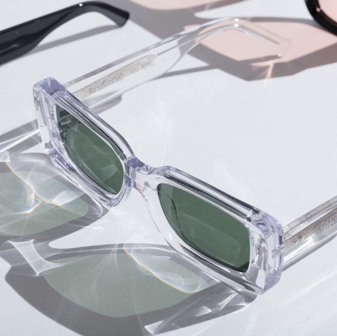 Miami Sunglasses - Transparente con mica negra